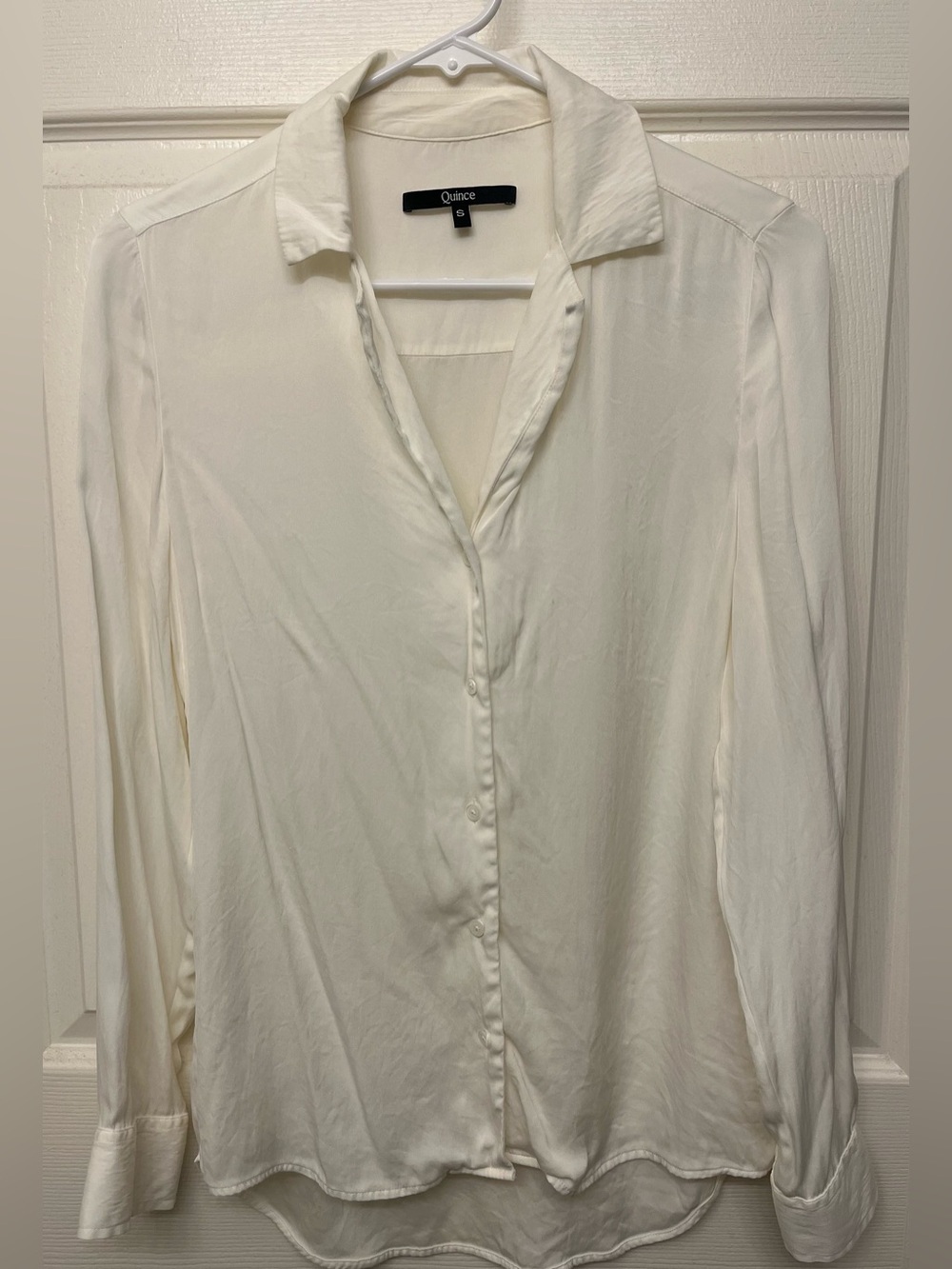 Quince Washable Silk Button Down